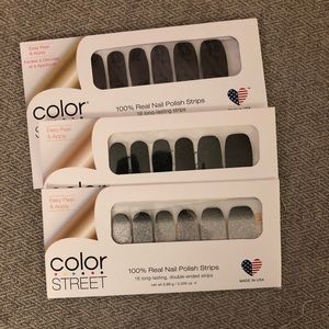 Color street nail strips